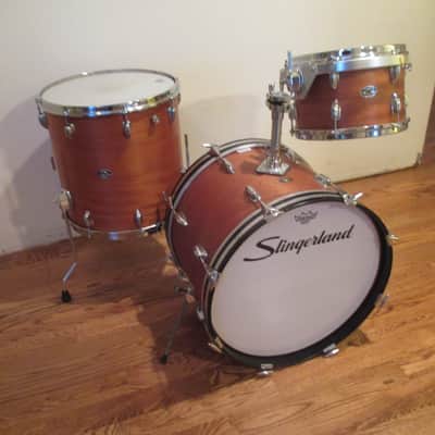 Slingerland Vintage Drum Kit, Jazz Sizes, Custom Features, Immaculate Set! image 1