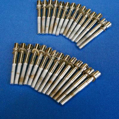 Sonor Tension Rods T-Rods 55 mm Teardrop Champion Phonic Pack Of 28 Vintage image 1