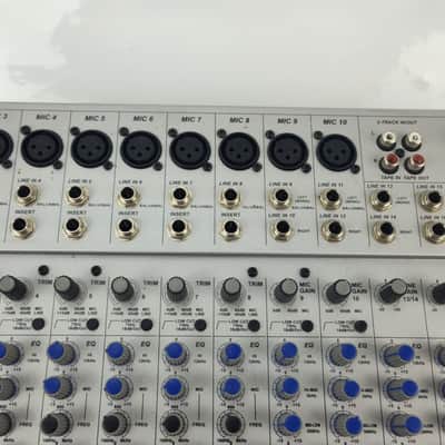 Alto Professional L-16 16-CHANNEL COMPACT INTEGRATED LIVE SOUND MIXER WITH DIGITAL EFFECTS 2005 - 2010? - Brushed Aluminum image 17