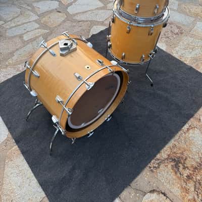 Ludwig Classic Maple 3 pc Drum Set kit -Natural Finish image 8