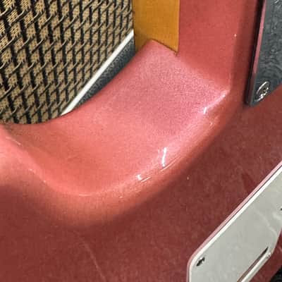 Schecter Super Strat HSS 1986 - Pink image 14