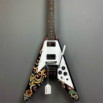 Epiphone Jimi Hendrix "Love Drops" Flying V 2024 - Ebony image 2