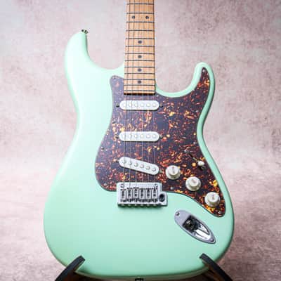 TOM ANDERSON USA Guitar Works Icon Classic "Surf Green + Maple" (2022) image 5