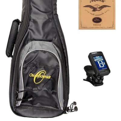 Oscar Schmidt Soprano Ukulele Accessory Bundle, OSC UKE SPACK image 2