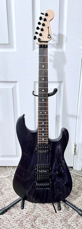 Charvel Pro-Mod San Dimas Style 1 HSS HT E Sassafras - Satin Black image 1