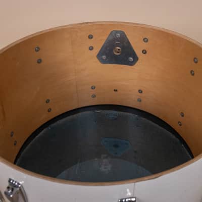 1980s Ludwig White Cortex Drum Set 14x24 13x14 16x18 image 22