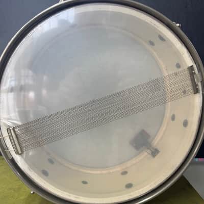 Ludwig No. 490 Pioneer 6.5x14" 6-Lug Snare Drum with Keystone Badge 1960 - 1963 - White Marine Pearl image 8