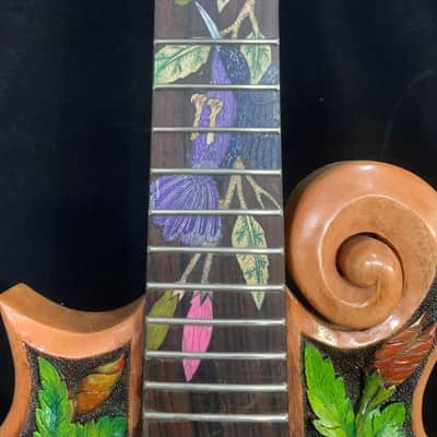 Blueberry Guitar Electric Guitar - Left Handed 2022 - Hand Carved image 8