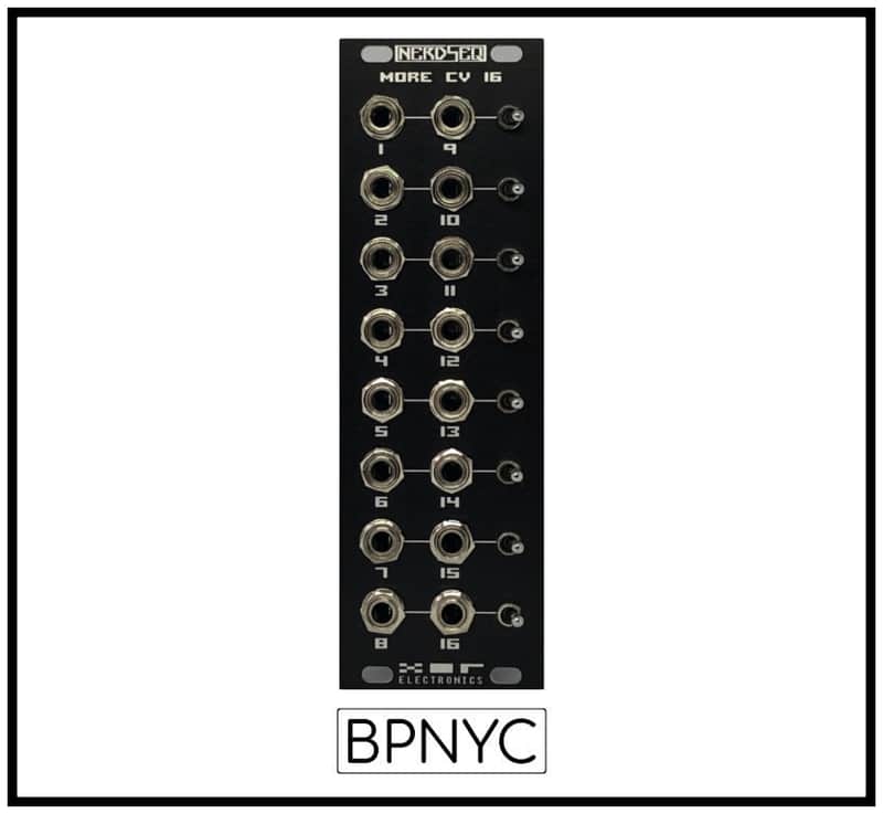 XOR Electronics NERDSEQ – CV16 EXPANDER BLACK image 1