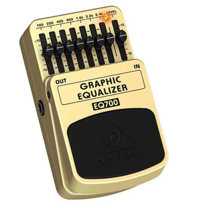 Behringer EQ700 7-Band Ultimate Graphic Equalizer Pedal image 1