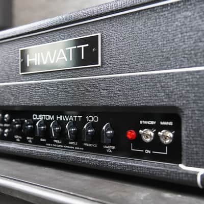 Minty- HIWATT DR103 Custom 100 100-Watt Hand-Wired Tube Amp Head – Made in England image 3
