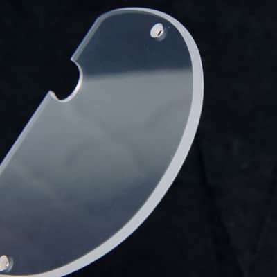 Custom Pickguard for Danelectro Longhorn  Bass Guitar ,1-ply Clear Transparent image 2