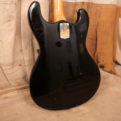 Morales Vibramatic Mosrite Copy 1969 Black image 6
