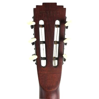 Royall Trifecta Distressed Copper Cutaway 14 Fret Left Handed Tricone Resonator image 13