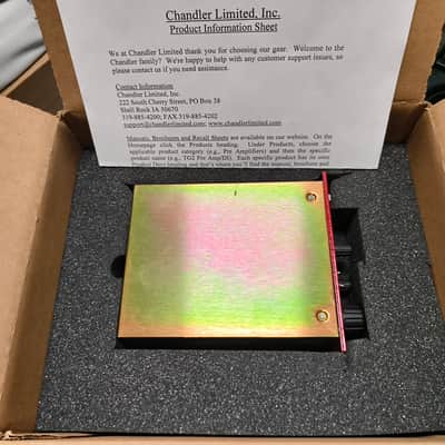Chandler Limited Little Devil Line/Mic Preamp/DI 500 Series (Pair) image 4