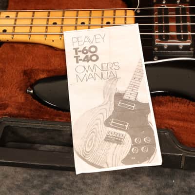 1982 Peavey T-40 - Black - OHSC image 11
