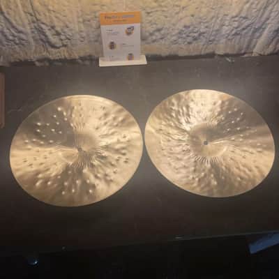 WILD BULL Limited Edition Super Cobra Hand Forged & Hammered 14" hi hat Set image 8