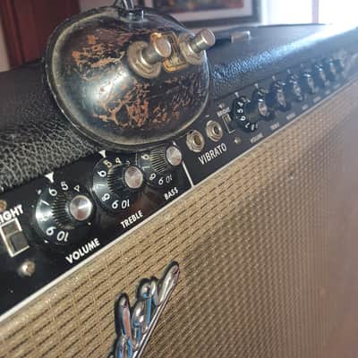 Fender Super Reverb 1964 Export Model 1964 - Black face image 14