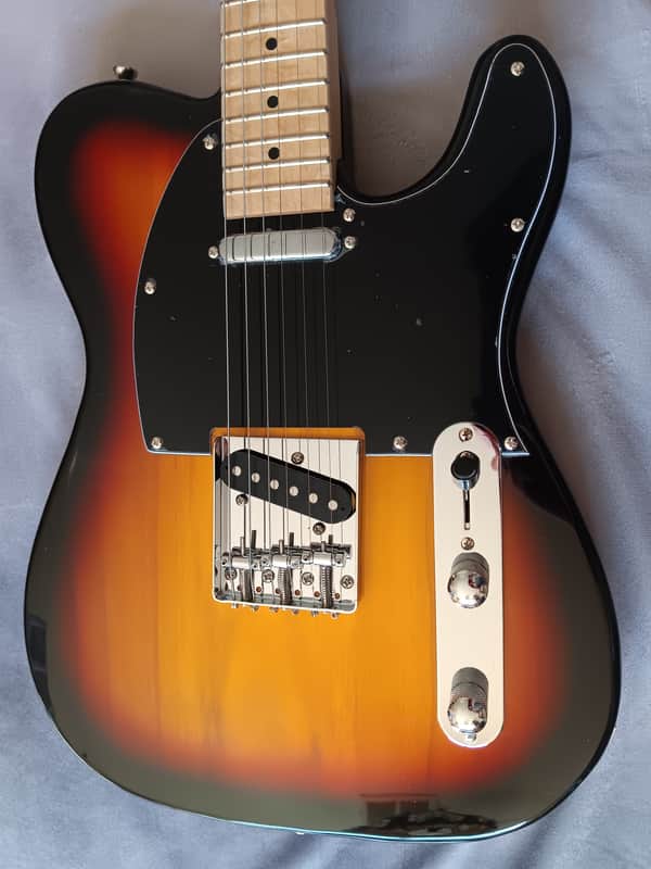 Unbranded Telecaster Style Custom Electric Guitar 2026 Tobacco Burst image 1