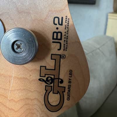 G&L JB-2 Bass neck made in USA image 6