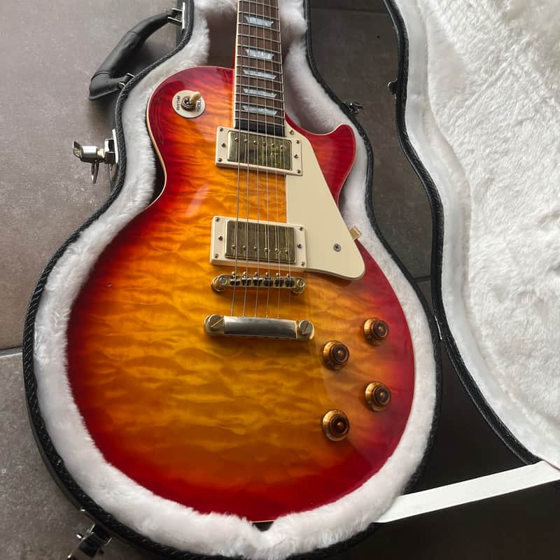 2008 – 2010 Epiphone Les Paul Ultra II Faded Cherry Sunburst