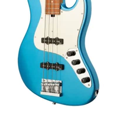 Sadowsky MetroExpress 21-Fret Vintage J/J Bass, Roasted Maple Fingerboard, 4-String - Solid Ocean Blue Metallic High Polish image 2