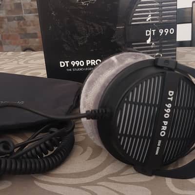 Beyerdynamic DT 990 Pro 250 Ohm Open-Back Over-Ear Monitoring Headphones 2010s - Black/Grey image 5