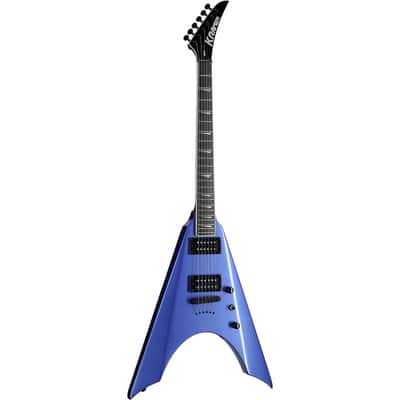 Kramer Nite-V Electric Guitar, (with Gig Bag), Royal Blue Metallic image 6