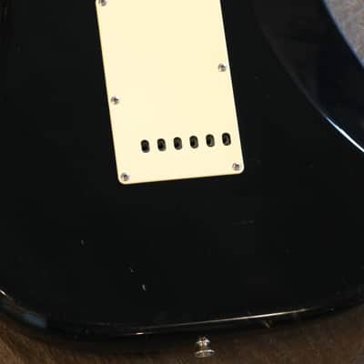 1984-1987 Fender Stratocaster Double-Cut Electric Guitar Black + OHSC image 17