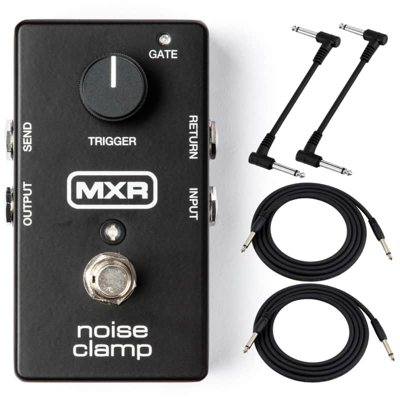 MXR M195 Noise Clamp Guitar Effects Pedal with Cables image 1