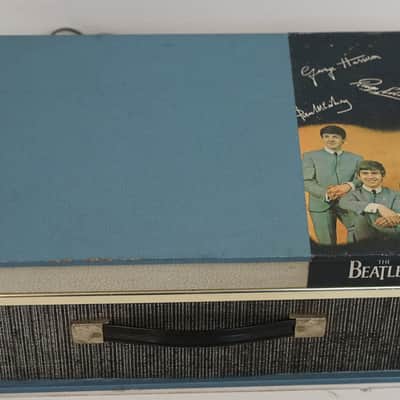 1964 Beatles NEMS Vintage Record Player 100% Original. Rare. Unrestored Free shipping.  #B028 image 12