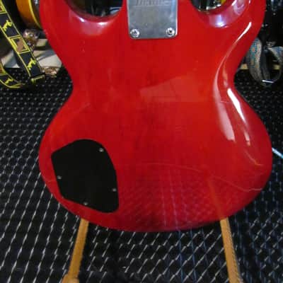 Ibanez GAX50 *MODDED* 2001 - Trans Red image 7