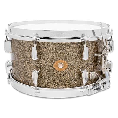 Slingerland 7x14" Radio King SPECIAL Craviotto Solid Shell Unlimted Edition Snare Drum - Gold Sparkle - VIDEO image 1