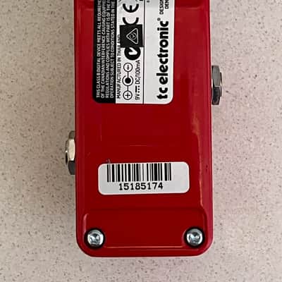 TC Electronic Sub N' Up Mini Octaver 2017 - Present - Red image 5