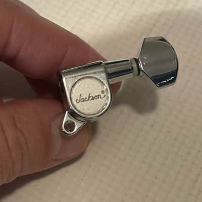 2000's Jackson Kelly & Dinky Guitar Chrome Jin Ho Korea Tuners Tuning Pegs 6 In Line image 8