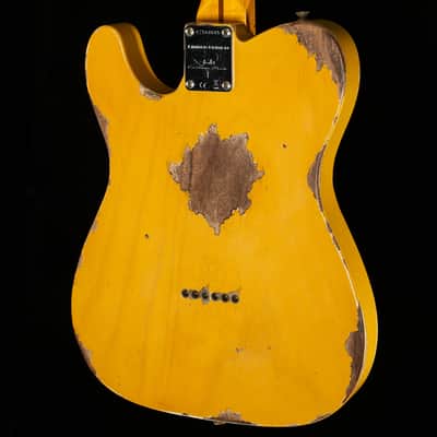 Fender Custom Shop LTD 1953 Telecaster Heavy Relic Nocaster Blonde (685) image 2