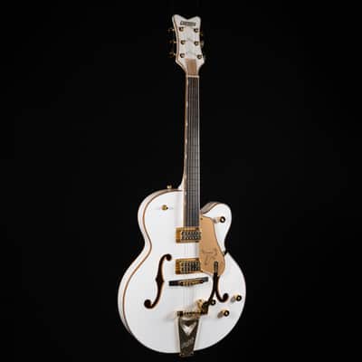 Gretsch Synchromatic Falcon Electric Guitar – Snowcrest White image 2