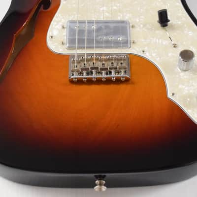 Fender American Vintage II 1972 Telecaster Thinline Electric Guitar - 3 Color Sunburst image 2