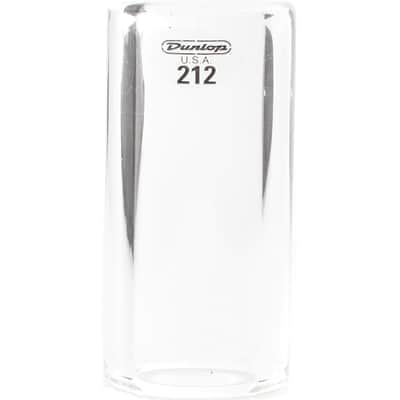 New Dunlop 212 Tempered Glass Guitar Slide - Heavy Wall Thickness, Small Short (17x25x51mm) image 1
