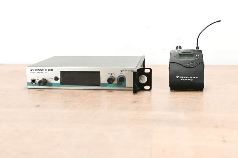 Sennheiser ew 300 IEM G3 Wireless IEM System 566-608 MHz NO POWER SUPPLY CG01316 image 1