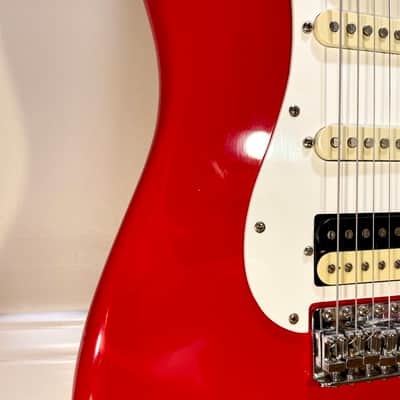 1992 Korean Squier Stratocaster Torino Red (MIK) image 5