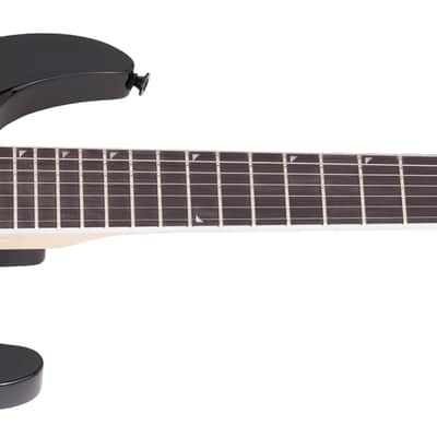 Jackson JS Series Dinky Arch Top JS22Q-7 DKA HT, Amaranth Fingerboard, Transparent Black Burst image 5