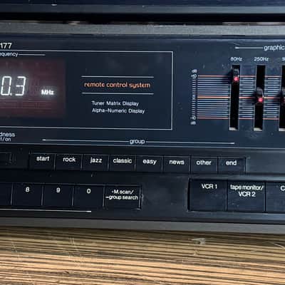 Technics SA-R177 Quartz AM/FM Stereo Receiver Tested Japan image 2