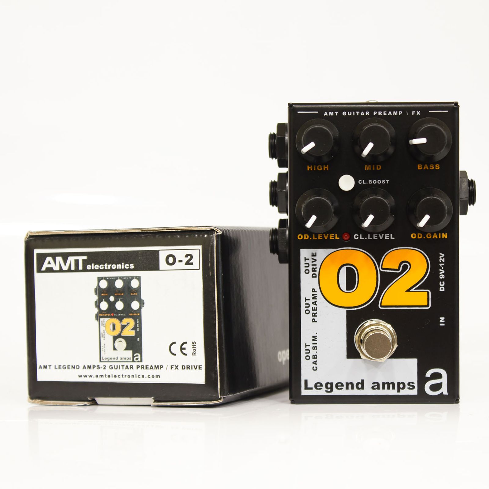 AMT Electronics Legend Amp Series O2 Distortion | Reverb