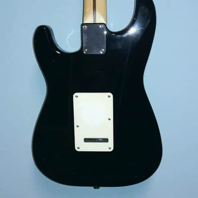 1994 Fender Stratocaster MIM 'Squier Series' Black Logo image 7