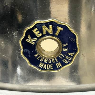 Kent 5X14" Student Model snare drum (TDG-SD-4166) 60's - Nickel Plated image 2