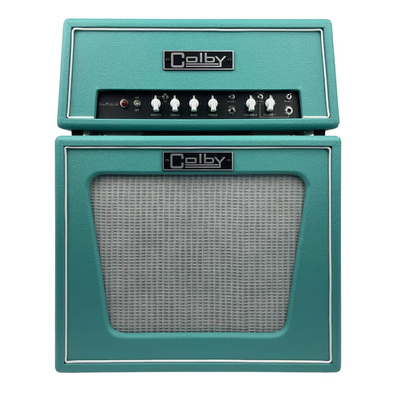 Colby Amplification Elpico 2-Channel 25-Watt 1x12" Guitar Amp Half Stack image 1