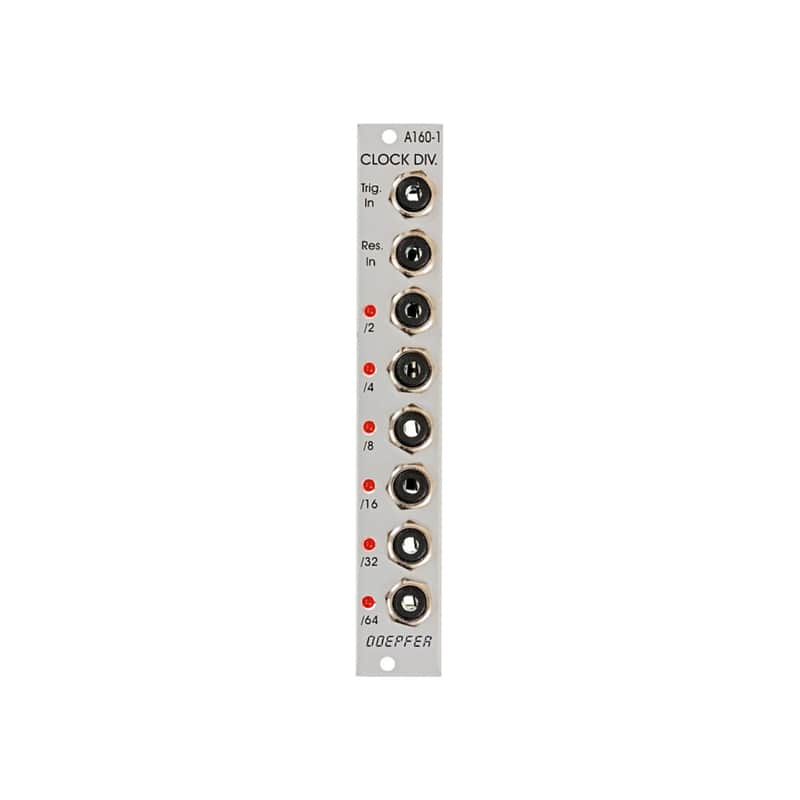 Doepfer A-160-1 Eurorack Clock/Trigger Divider Module image 1