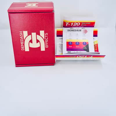 Demedash Effects T-120 Videotape Echo V2 Stamped 2020 - Silver image 7