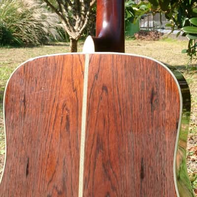 Sada Yairi YD404 Old Martin Replica  Japan Vintage Guitar 1978 Natural+ Original Hard Case image 3
